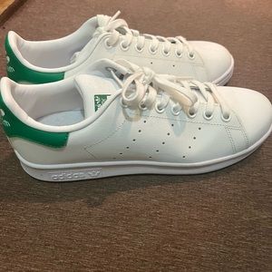 white stan smith adidas sneakers